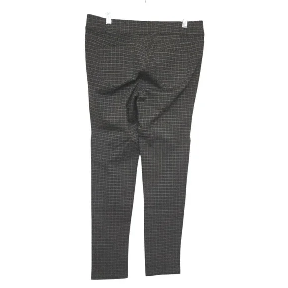 Liverpool Plaid Dress Pants Slim Tapered Stretch Trouser Size 10 - Picture 8 of 9